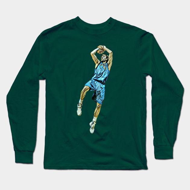 Dirk Long Sleeve T-Shirt by HoopDynastees